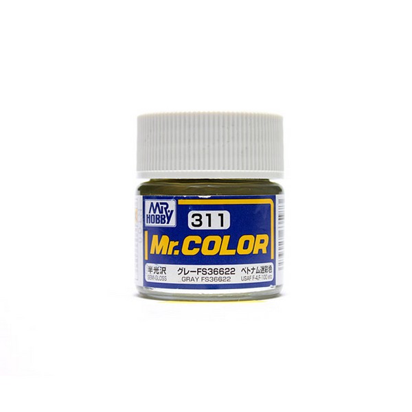 Mr.Color C311 Gray FS26622 Semi-Gloss (10ml) Mr. Hobby 4973028635973