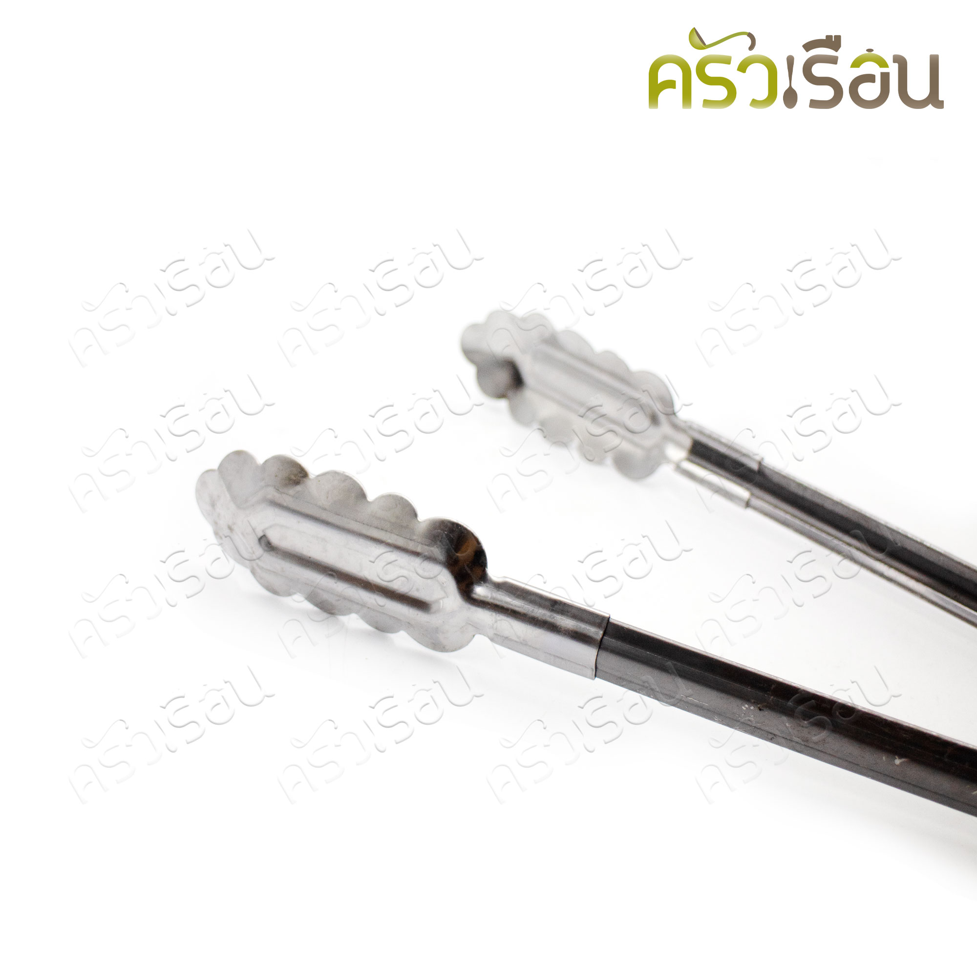 Double Arrow ที่คีบ คีบน้ำแข็ง / คีบอาหาร หัวต่อใบไม้ ยาว 11 นิ้ว