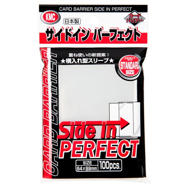 KMC Card Barrier Side in Perfect 100 Pcs 64x89mm ซองใส่การ์ด 4521086001713 (การ์ด)