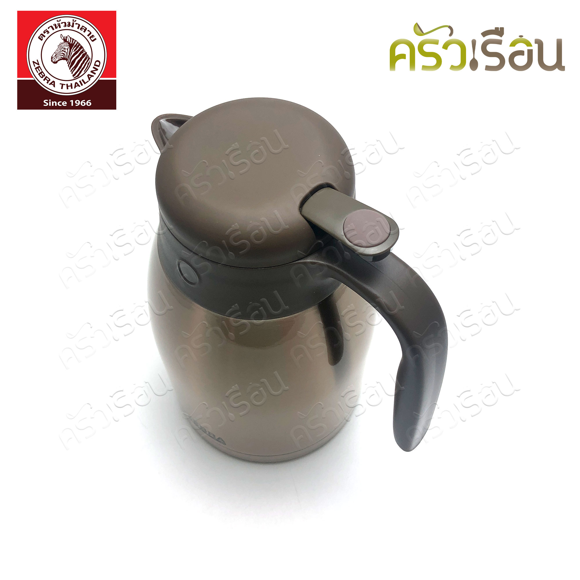 Zebra กระติกน้ำร้อน สุญญากาศ รุ่น Smart IV ราคาต่อใบ ตราหัวม้าลาย 112942 112943