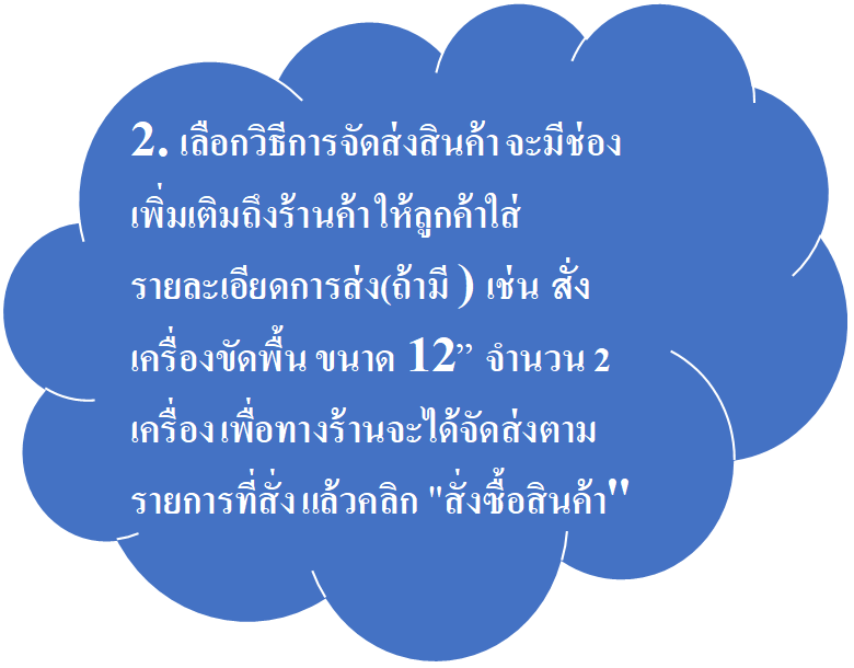 วิธีการสั่งซื้อสินค้า2