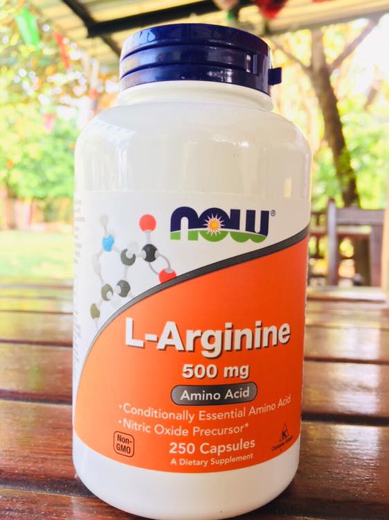 Now Foods L-Arginine 500 mg 250 เม็ด