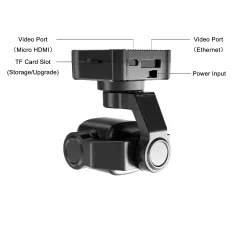 SIYI A8 mini 4K 8MP Ultra HD 6X Digital Zoom Gimbal Camera with 1/1.7" Sony Sensor HDR Night Vision 3-Axis Stabilizer