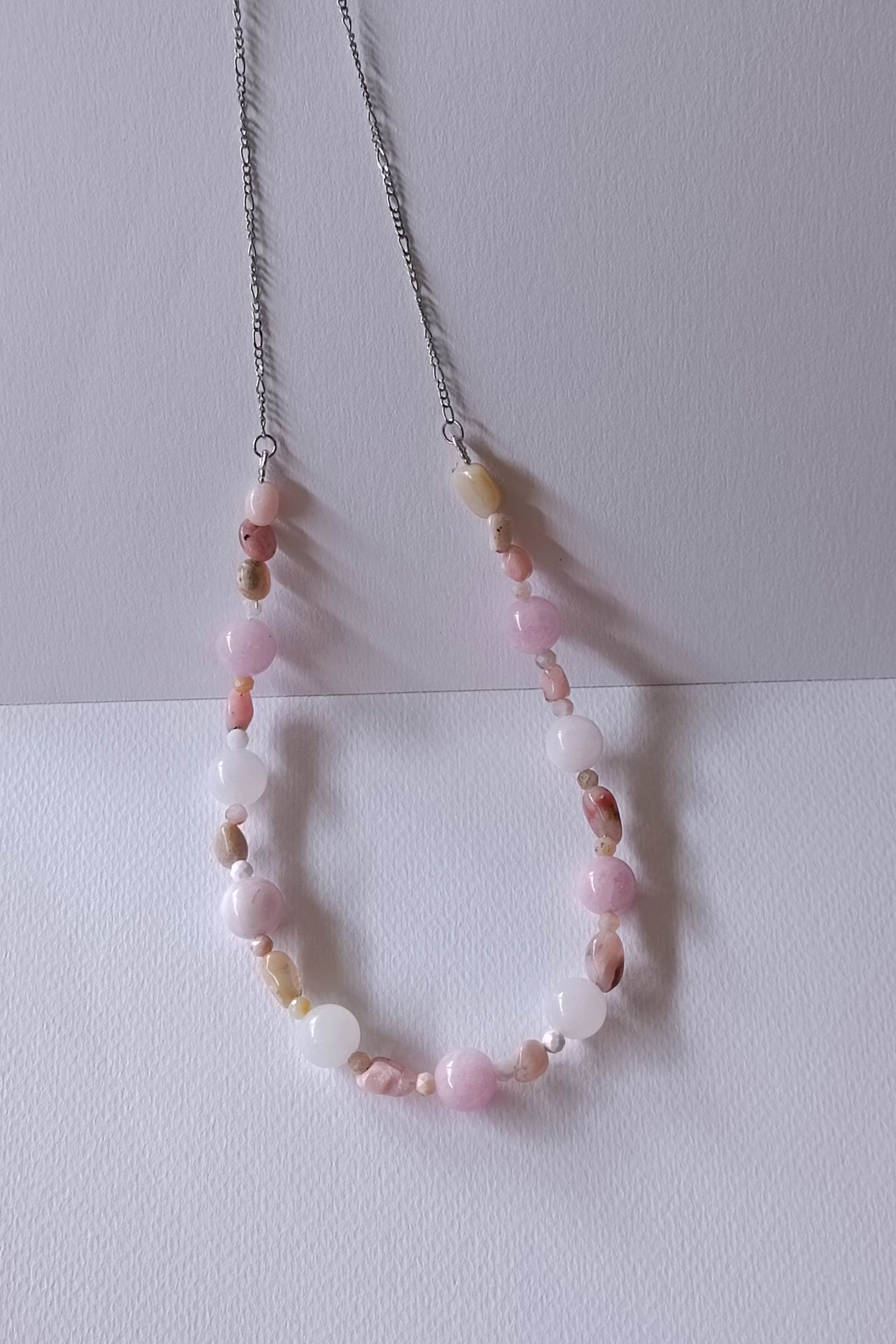 สร้อยคอหินแท้ "Jupiter" Manifest Love Necklace (รัก และการให้อภัย)