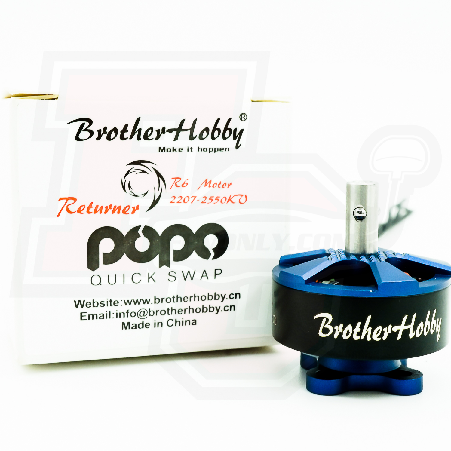 BrotherHobby Returner R6 2207 1750KV 2550KV 5-6S POPO Pro Shaft Motor