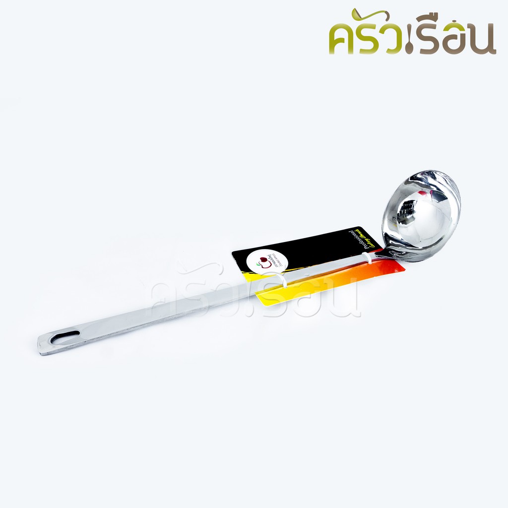 Double Apples กระบวย สเตนเลส เบอร์ 4 ตราแอปเปิ้ลคู่ 100 ml. / 3.38 ออนซ์ กระบวยน้ำแกง กระบวยซุป