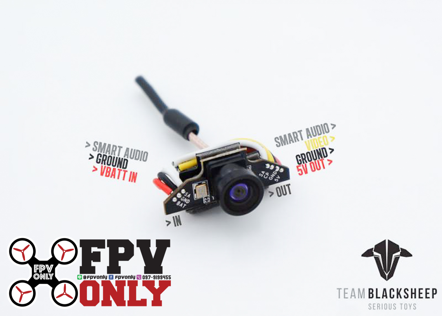 TBS TBS TINY CAMERA กล้อง fpv racing drone