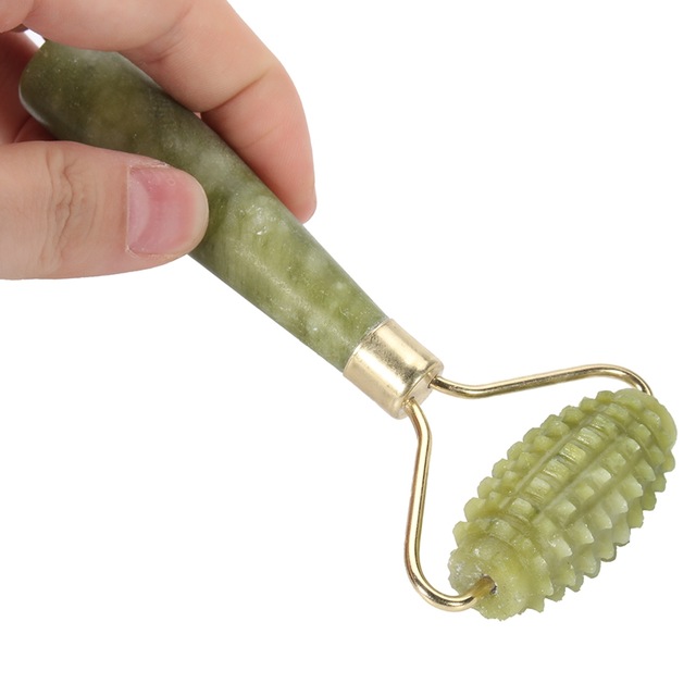 ลูกกลิ้งหยกกระตุ้นจุดสะท้อนรีดเซลลูไลท์ (Jade Acu Roller)