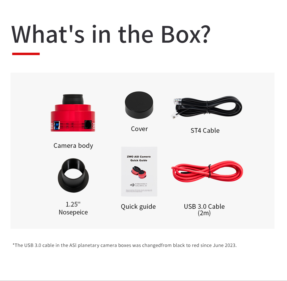 ZWO กล้องถ่ายภาพ CMOS ASI678MC