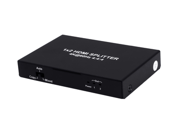 1x2 HDMI Splitter HDCP2.2 Supports 3D 4K 18G HDR EDID