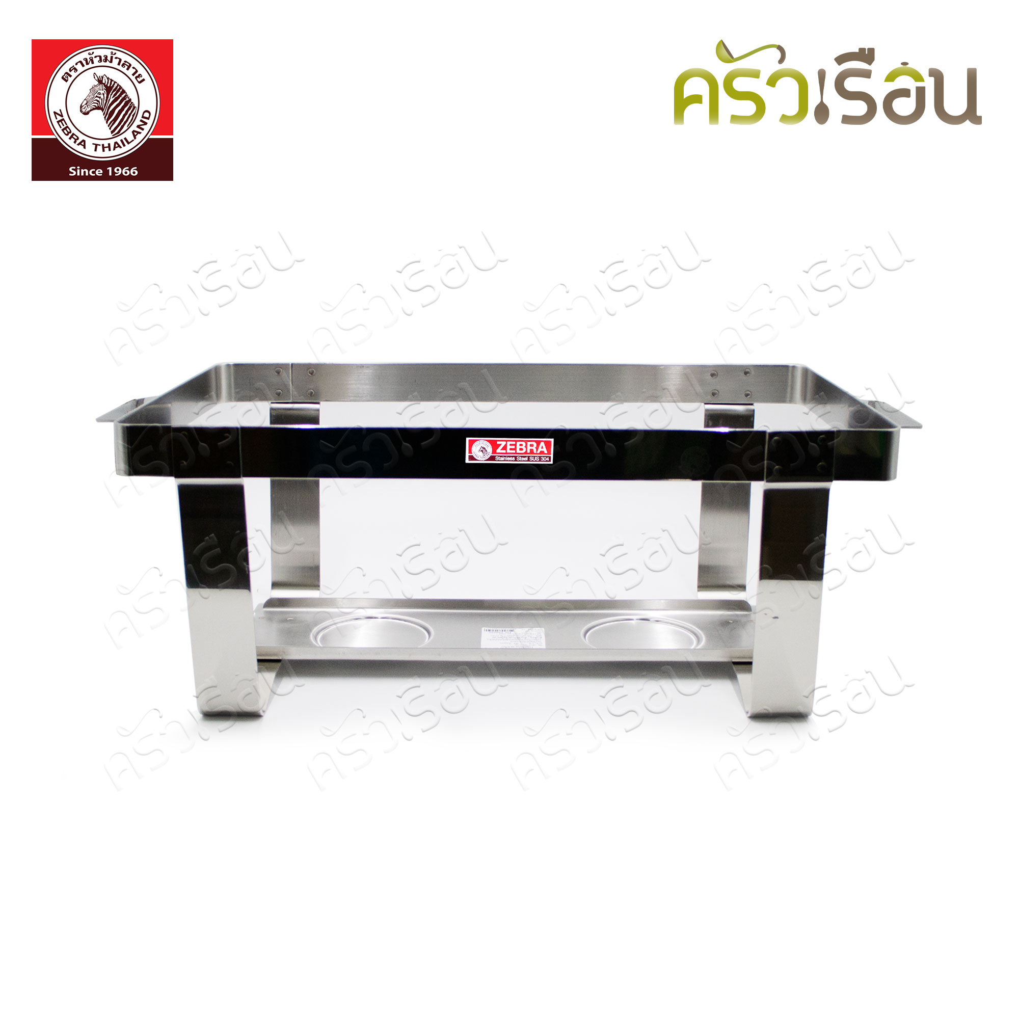 ZEBRA Prima Food Warmer Set, stainless steel 304, Large size 8 L. W 50 x L 62 x H 27 cm. 140250