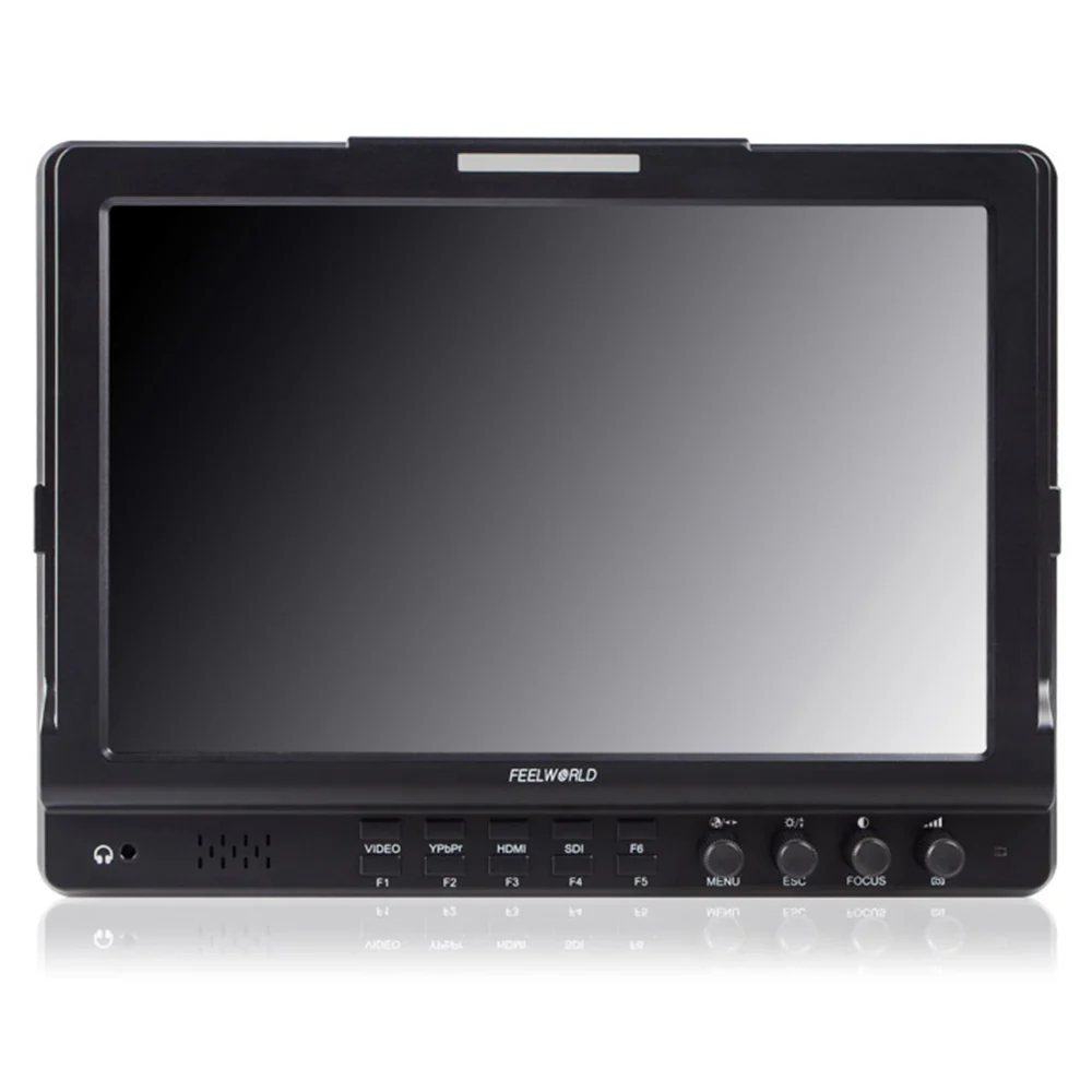FEELWORLD FW1018SPV1 10.1 SDI กล้อง DSLR Field Monitor พร้อม Peaking Histogram Exposure 1920x1200