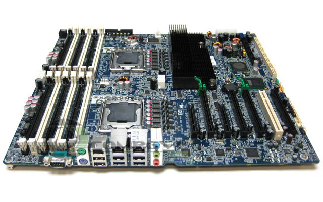 (576202-001) ขาย - จำหน่าย - จัดซื้ออะไหล่ - ราคาถูก HP System Board for Z800 Workstation
