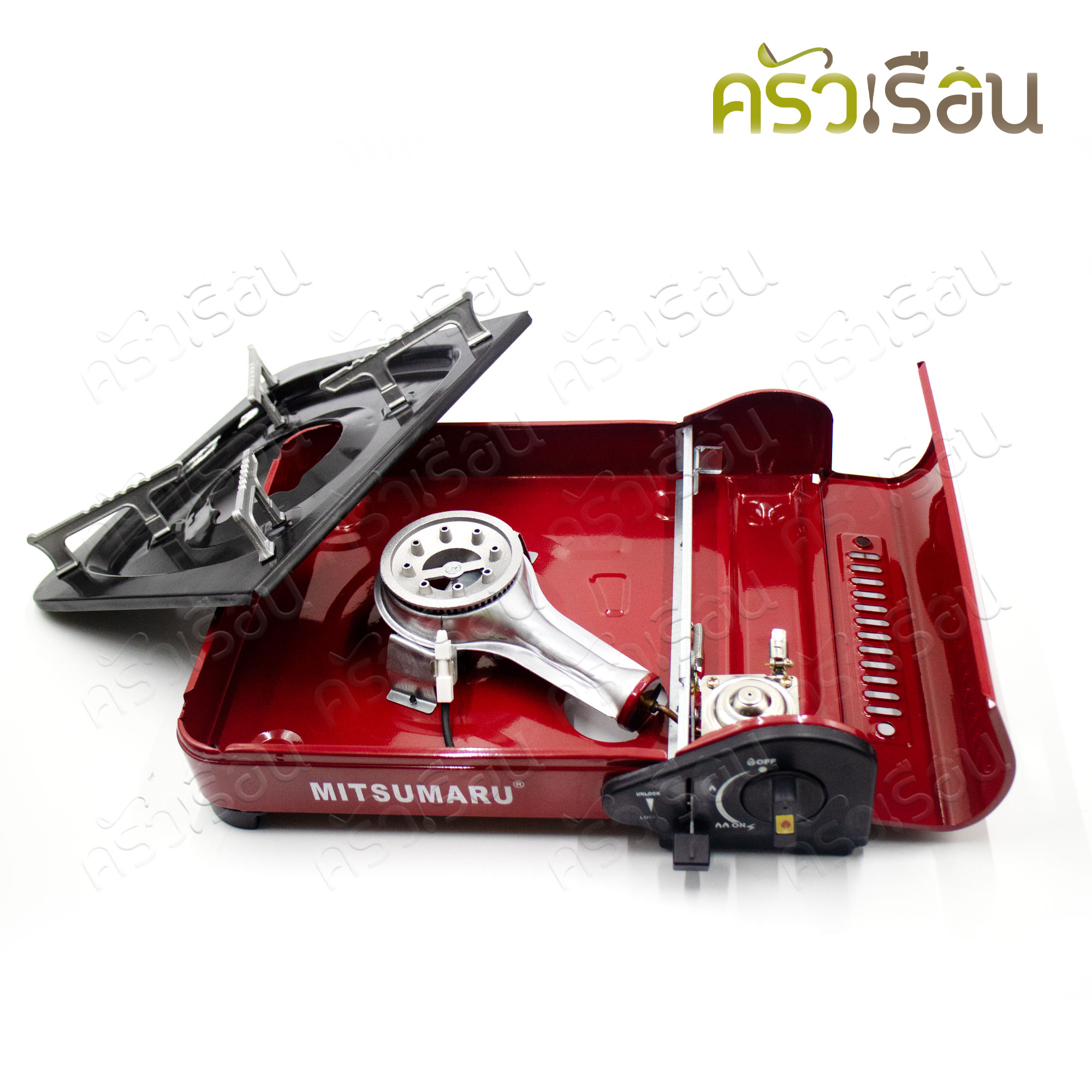 MITSUMARU เตากล่องปิคนิค พร้อมกระเป๋า รุ่น AP-018 เตาแก๊สพกพา เตาแคมป์ปิ้ง