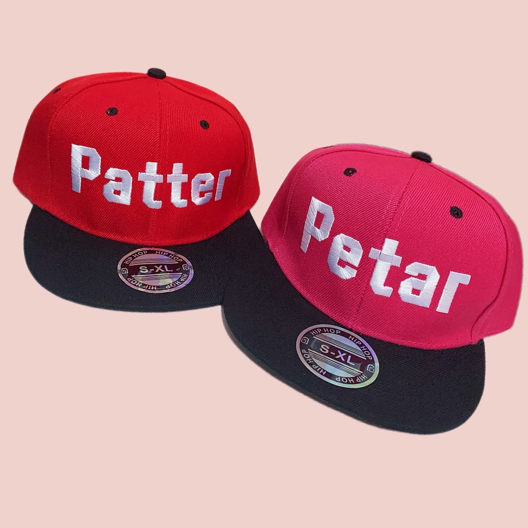 หมวกฮิปฮอปปักชื่อราคาถูก