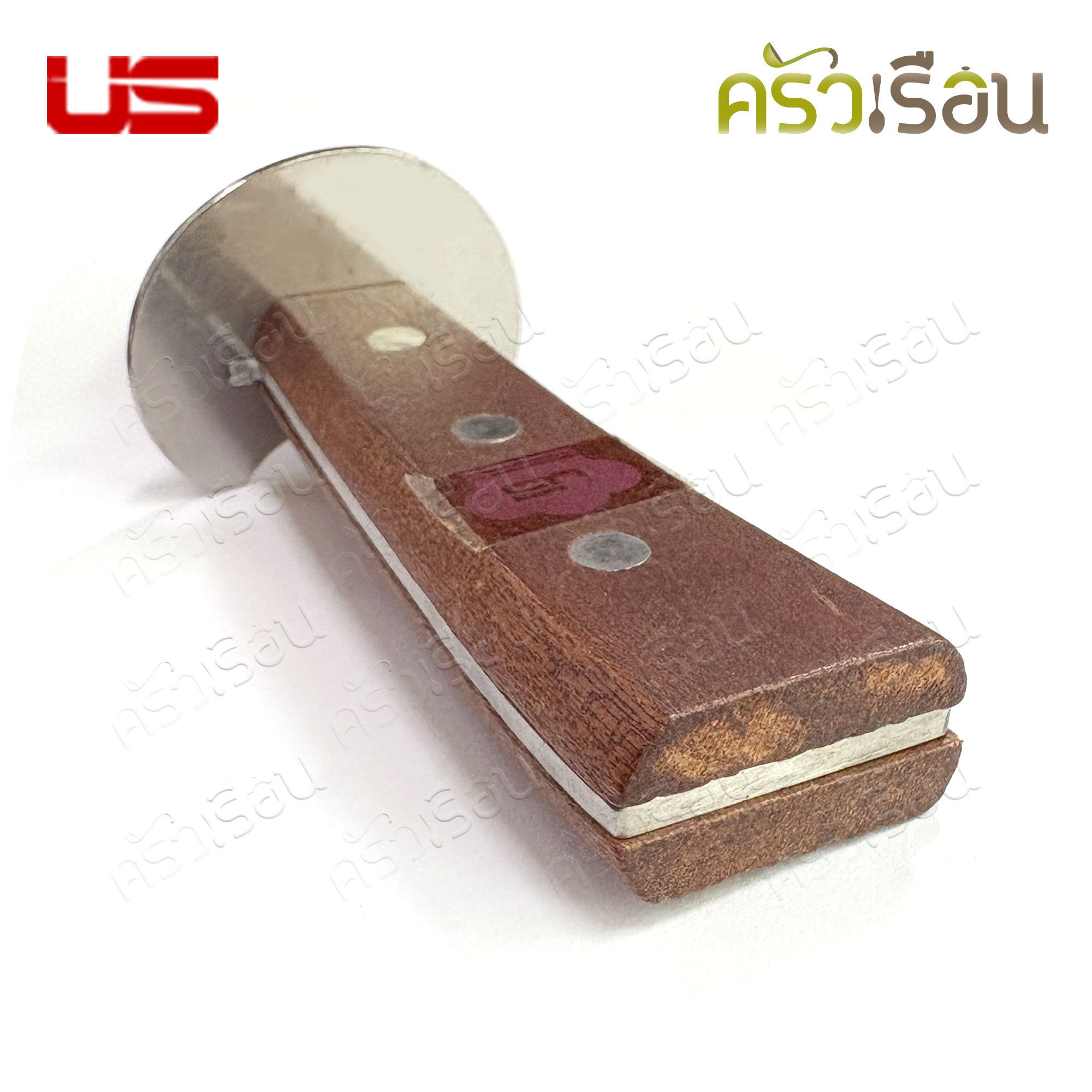 US มีดแกะเปลือกหอย ด้ามไม้ 17 ซม. LO-17 มีดแกะหอย