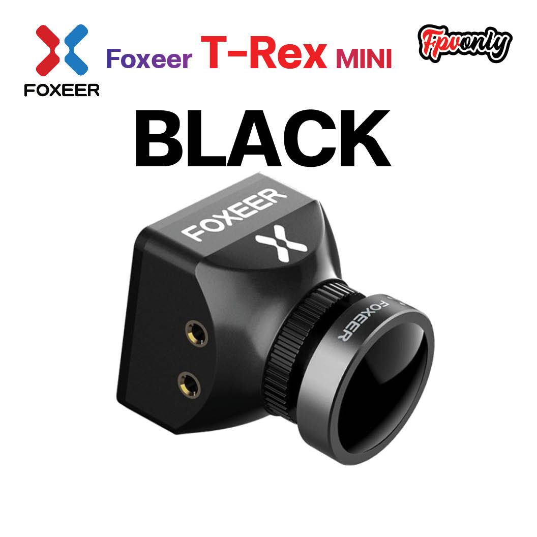 Foxeer T-Rex Mini Micro 1500TVL 6ms Low Latency WDR FPV Camera กล้อง OSD เมนู รีโมท สำหรับ Racing RC โดรน
