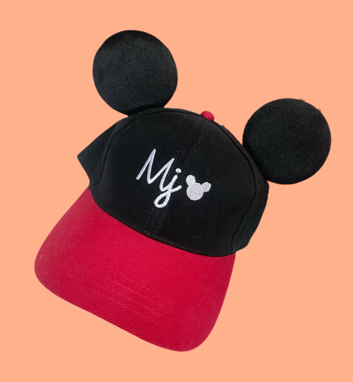 หมวกแก๊ปมิกกี้เมาส์ปักชื่อ หมวกMickeymouse