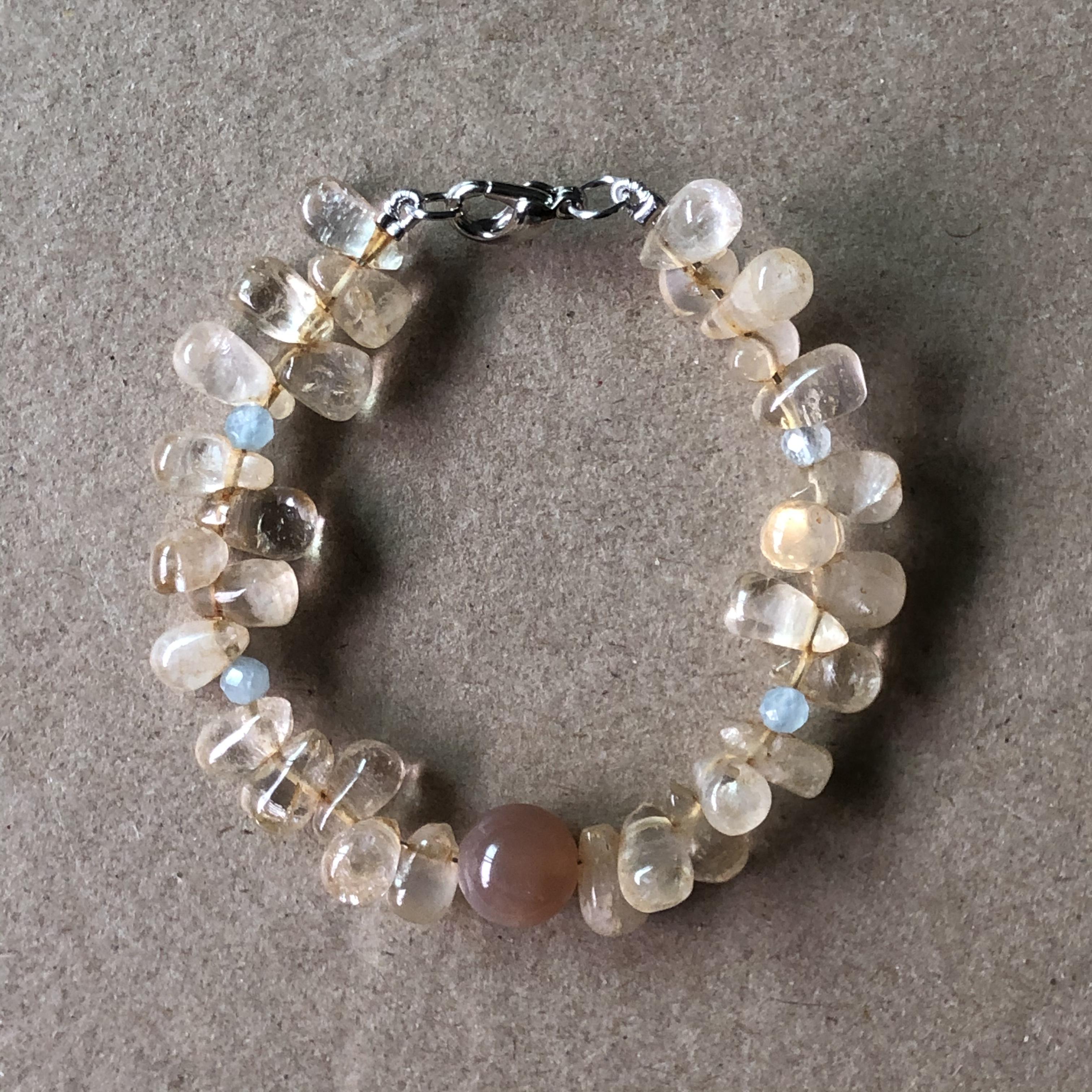 Citrine + Sunstone (ค้าขาย,เงินทอง การทำงาน)