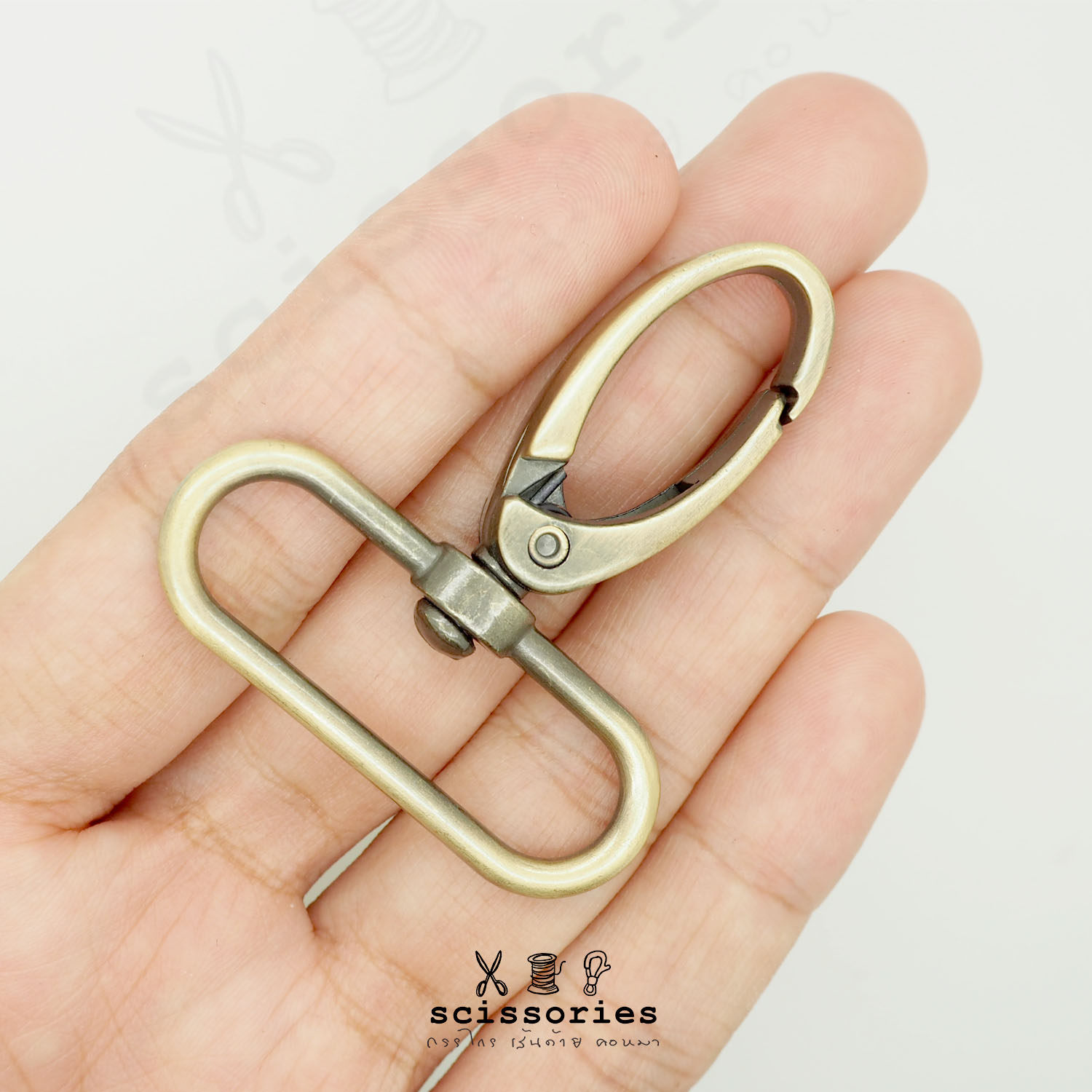 คอหมา 1.5in สีเหลืองปัด/2 ตัว