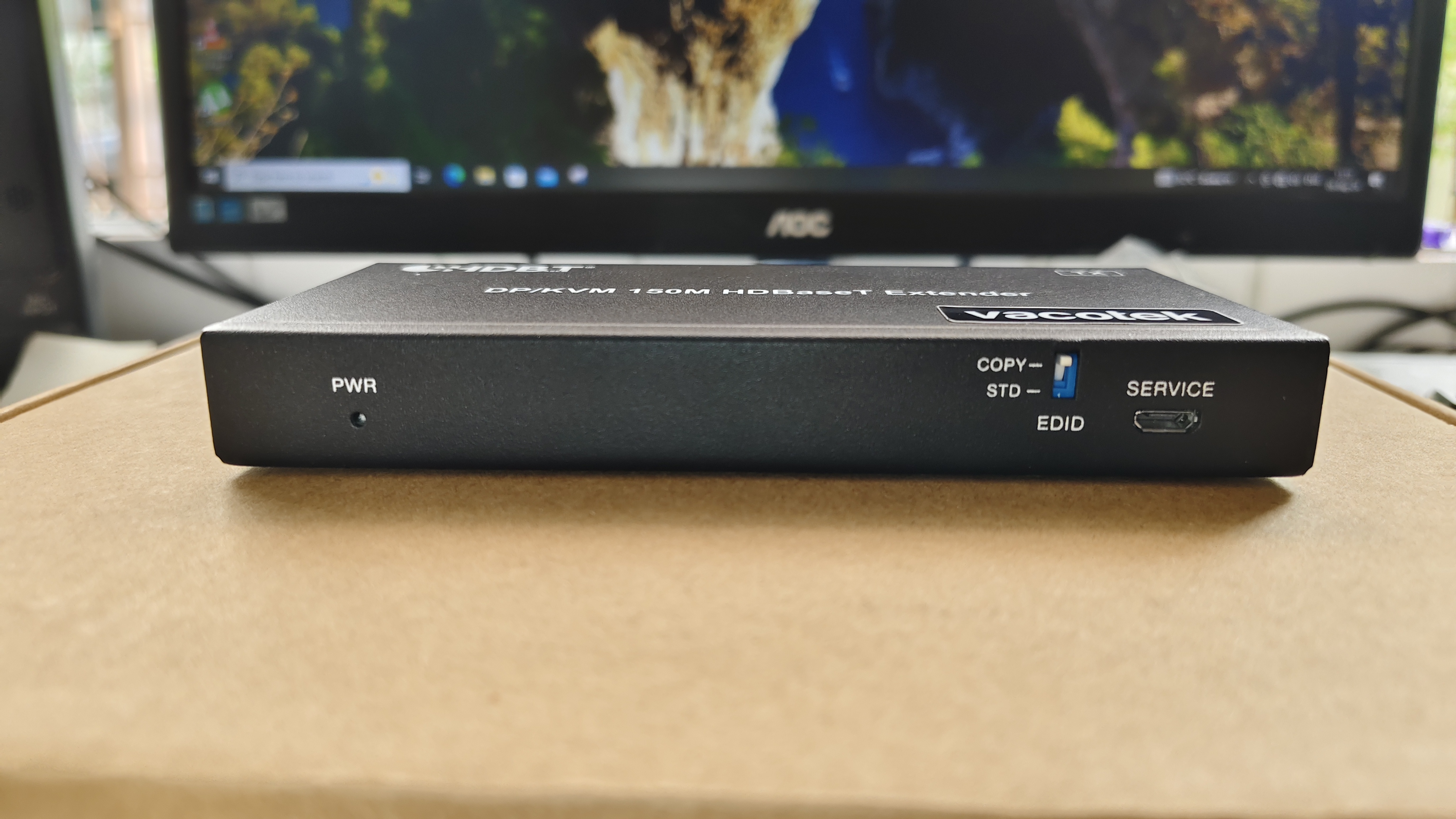 VACOTEK H-EX150DPBT HDBaseT DP Extender 150m 4K60HZ with KVM