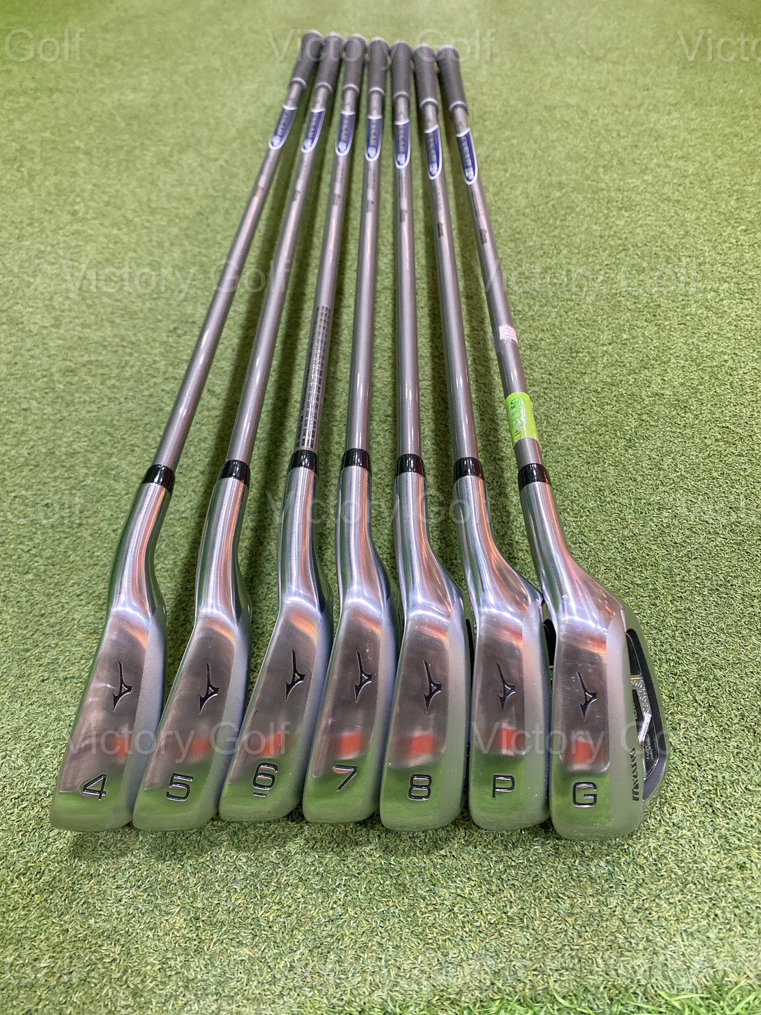 Iron Set Mizuno MX1000 Hot Metal 4-8, Pw ,Gw (7pcs.) (EXSAR IS4/S/TQ: 3.5) 65g.