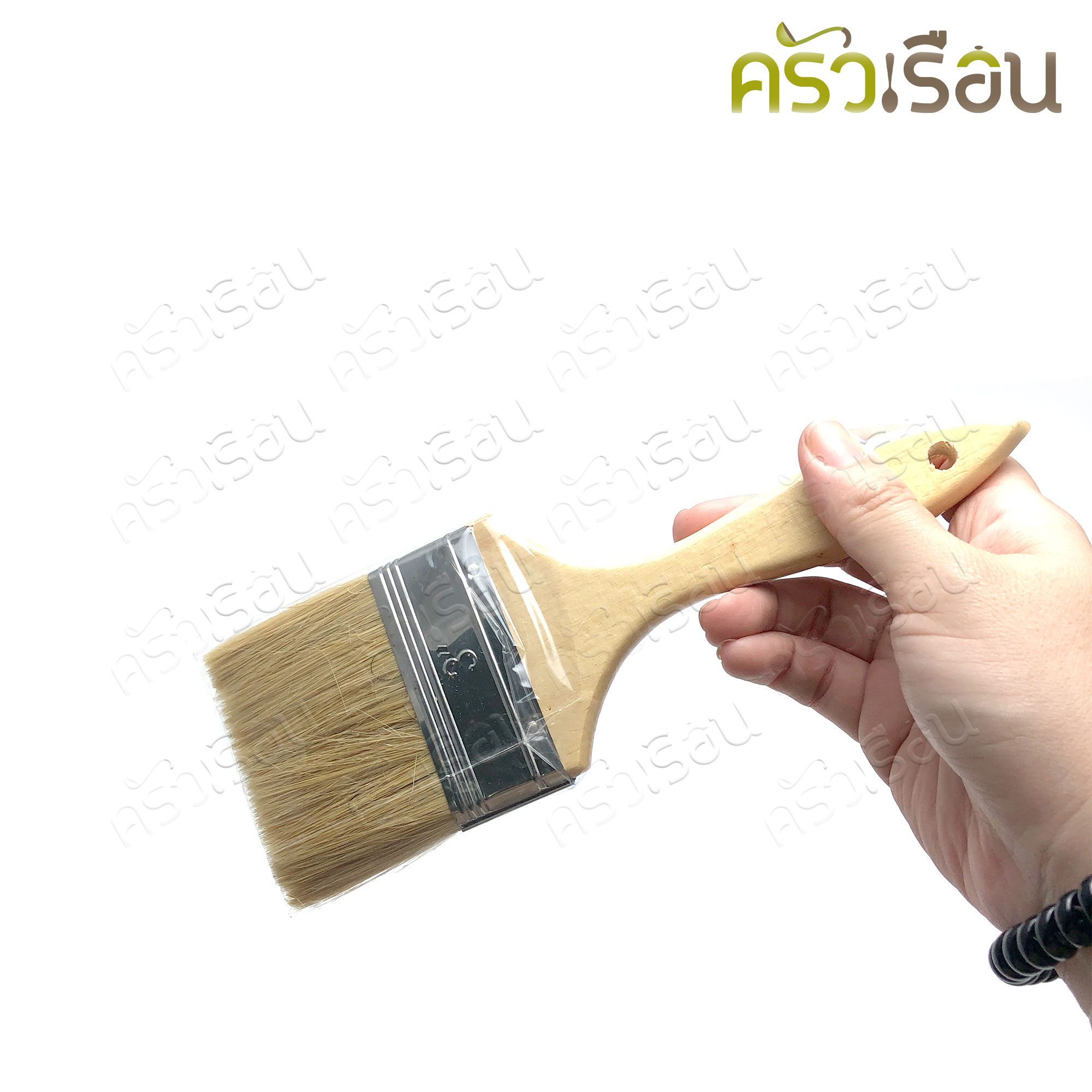 แปรงทาเนย แปรงทาน้ำมัน แปรงทาซอส ด้ามไม้ ราคาต่ออัน มีให้เลือก 3 ขนาด