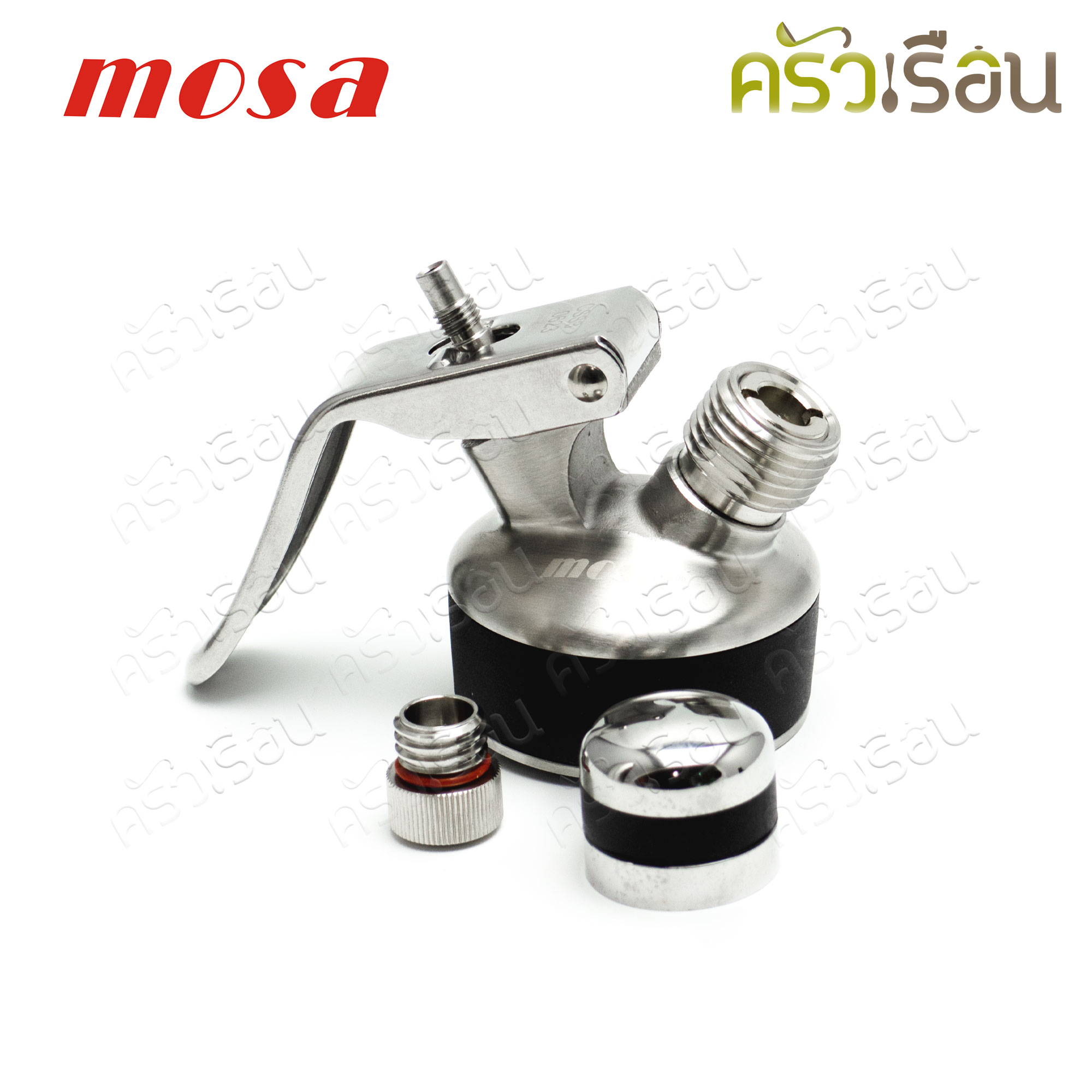 Mosa ขวดวิปครีม สเตนเลส 0.5 ลิตร กระบอกวิป ขวดวิป ขวดทำวิปปิ้งครีม โมซ่า Cream Whipper