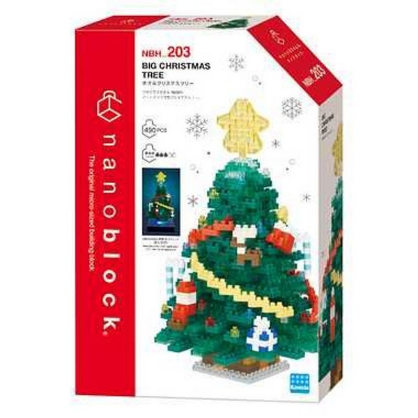 Kawada nanoblock NBH_203 Big Christmas Tree 4972825218617 (นาโนบล็อค)