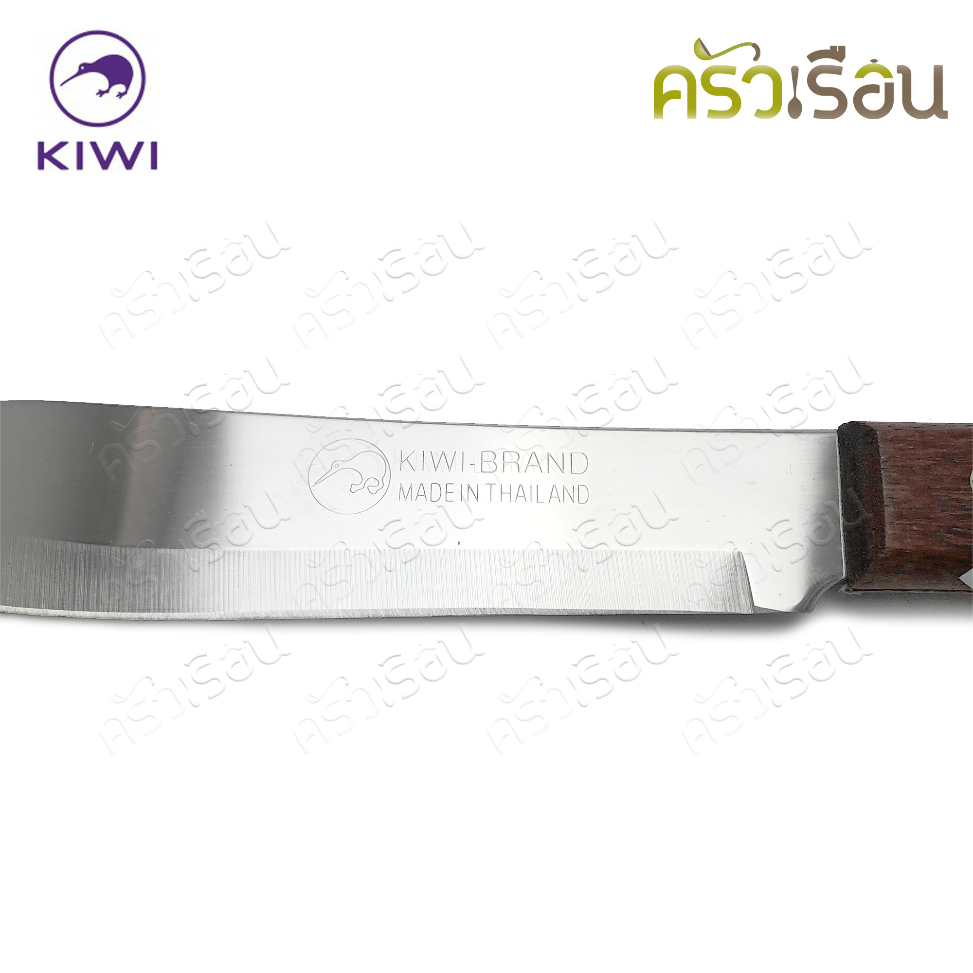 Kiwi มีดหัวบัว ด้ามไม้ ตรากีวี ราคาต่ออัน 245 246 247 มีดผลไม้ มีดหั่น มีดเฉาะ มีดกีวี