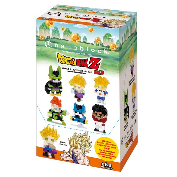 Kawada nanoblock mininano NBMC_75S Dragon Ball Z Vol.5 (Box of 6) 4972825228999 (นาโนบล็อค)