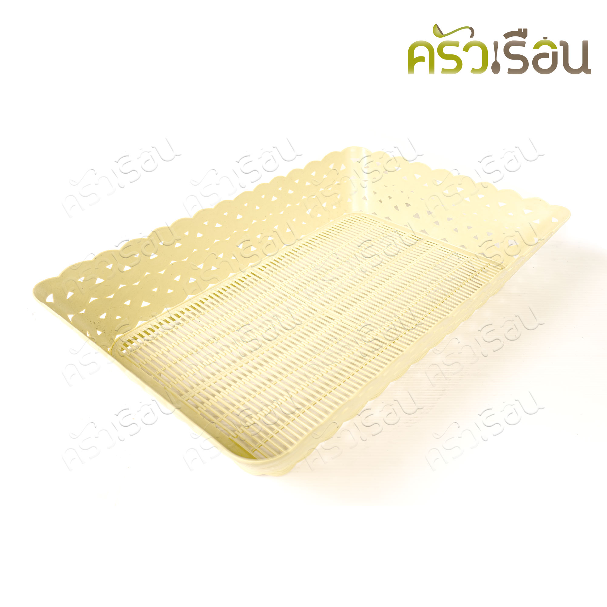 Reangwa Standard plastic rattan pattern tray, price per piece according to product model, tray, plastic tray, grid, plastic rattan pattern grid, rattan pattern grid
