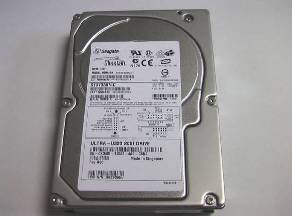(ST373307LC) ขาย - จำหน่าย - จัดซื้ออะไหล่ - ราคาถูก Seagate Cheetah 10K.6 73GB 10K U320 80pin SCA-2 SCSI Hard Drive