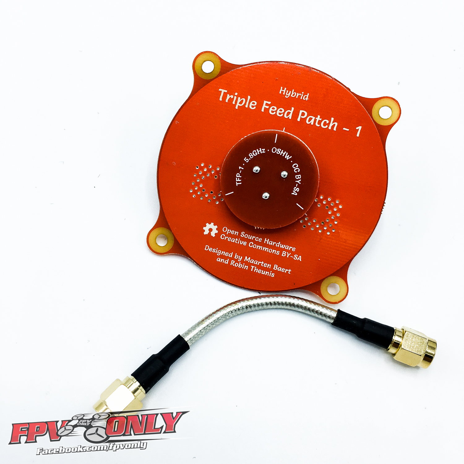 Pagoda Antenna 5.8 Antenna Pagoda Pro Hybrid Triple Feed Patch FPV Transparent Flat Panel Antenna