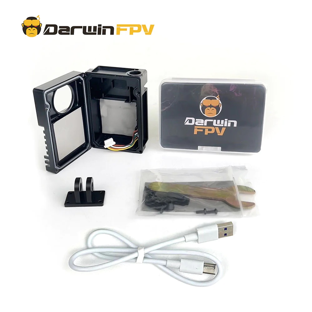 DarwinFPV DJI O3 + O4 Air Unit CNC Aluminum Alloy Waterproof Case อุปกรณ์โดรน Drone
