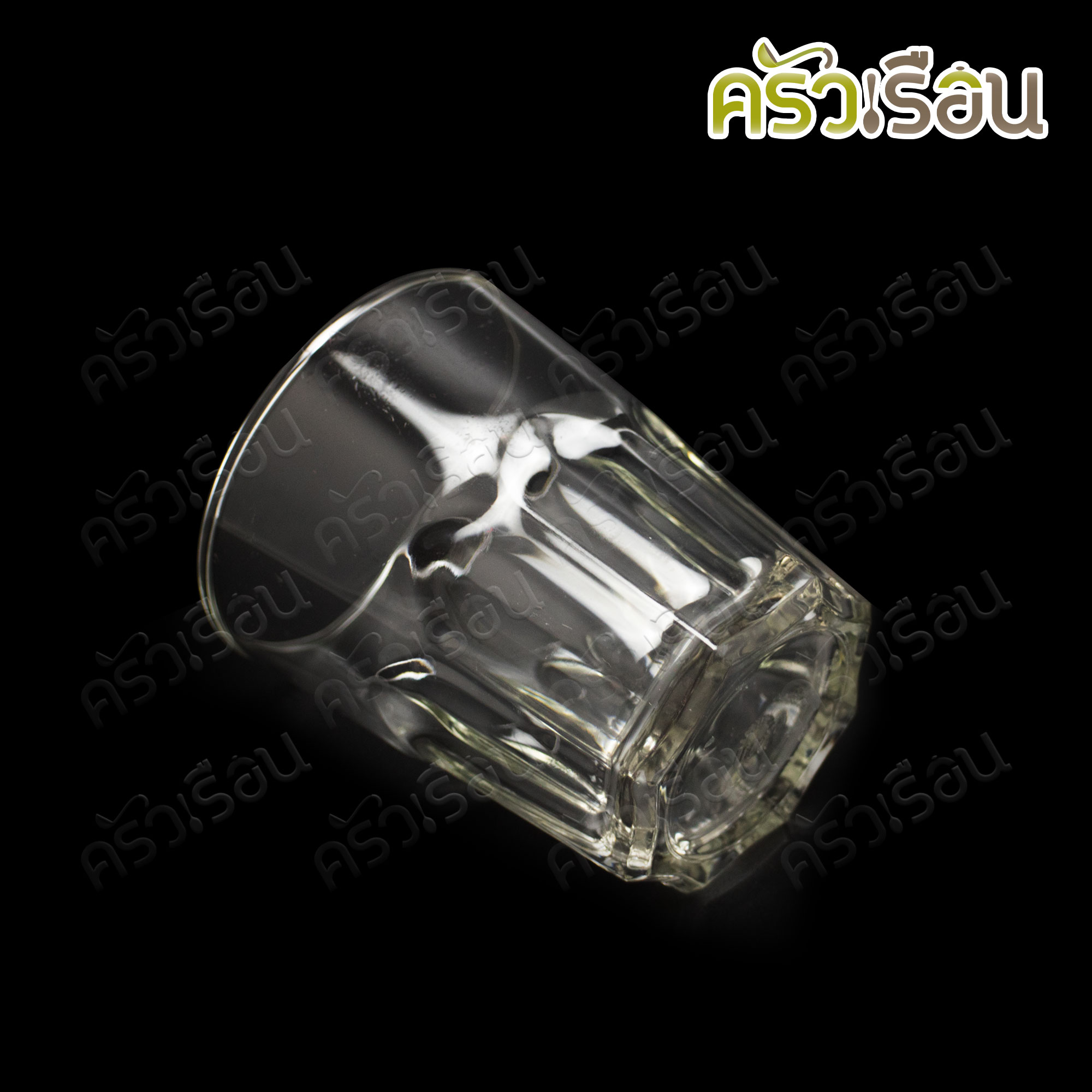 LUCKY GLASS แก้วน้ำ ล็อค แฟชั่น 10 ออนซ์ (285 ml.) #10001 Euro Tumbler TD 8.2 x BD 6.0 x H 9.7 cm.