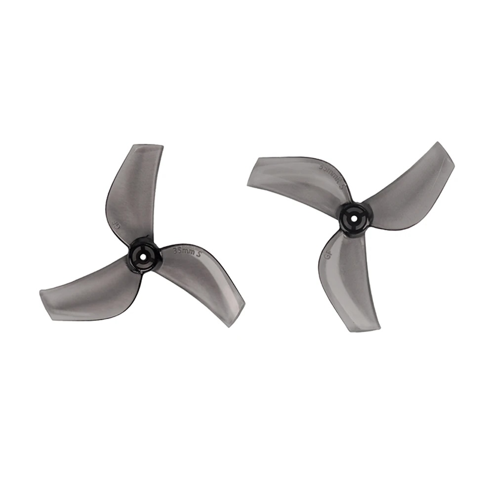 1.4-G3 GEMFAN 35mms 3-blade 1ชุด 8ใบ 1mm Hole PC Propeller for RC FPV Racing Drone อุปกรณ์โดรน Drone
