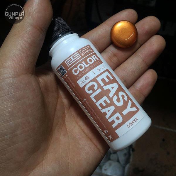 Raditz Studio RS NO43S Easy Clear Copper 60 ml (Easy Clear Series) RSNO43SECC60 8858878600438 (สี)