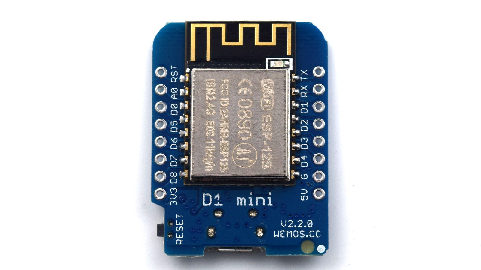 WEMOS D1 mini V2.2.0 - WIFI Internet of Things development board based ESP8266 4MB FLASH