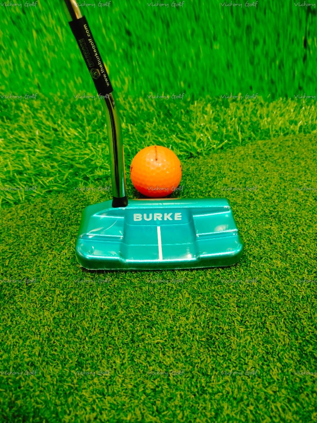 Putter Burke GOLF AI+77R (grip 2.2) 33” , 34” ( USA.) Face Balance ( สีฟ้า ) ปี2025
