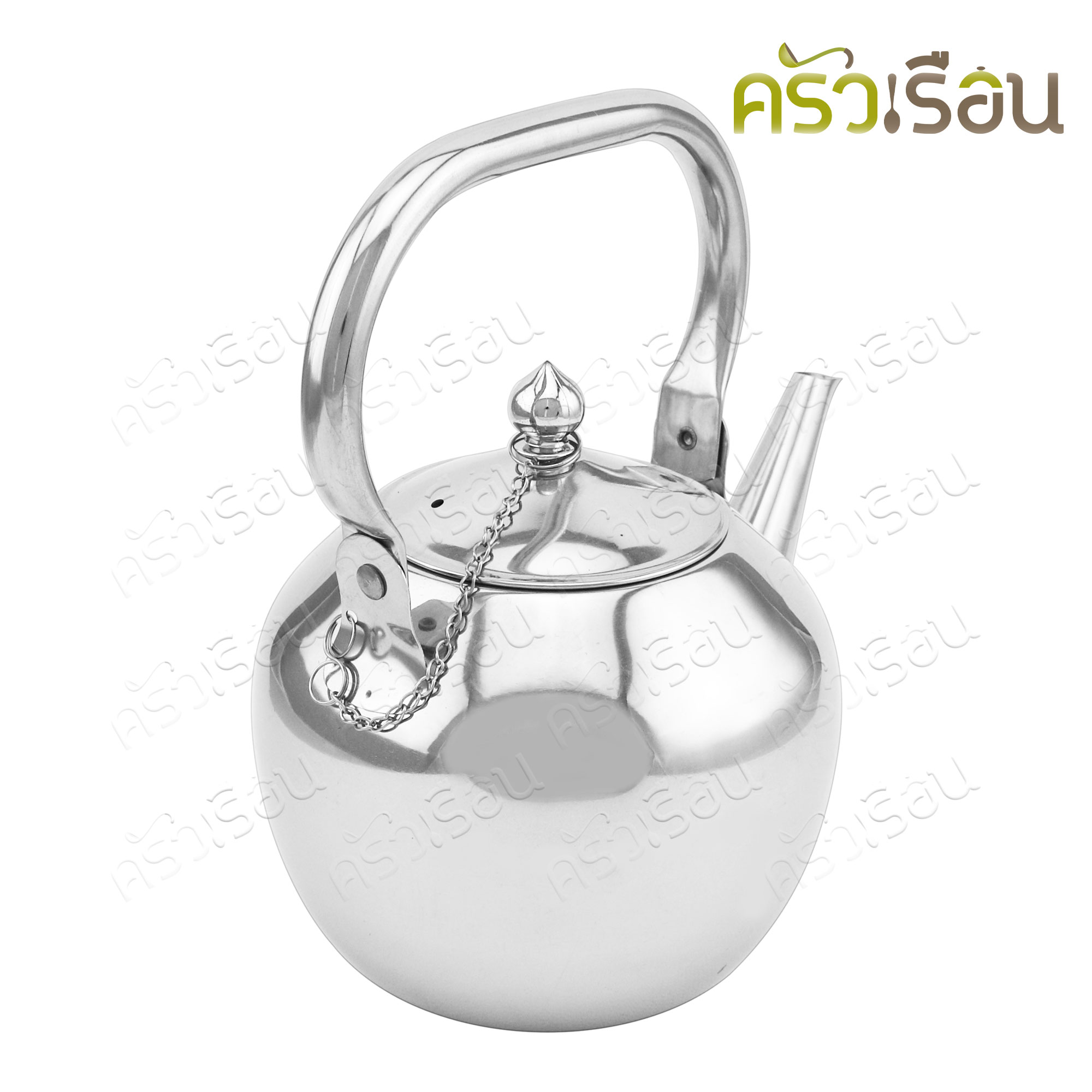 Double Apples กาน้ำชาหูหิ้ว สเตนเลส 2 ลิตร - SXK012