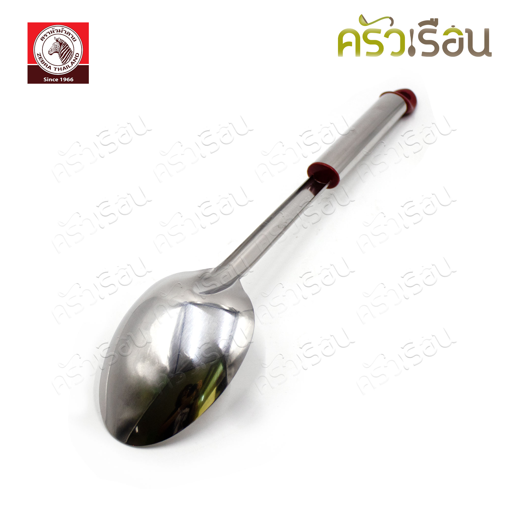 ZEBRA ทัพพี สเตนเลส 7 x 35 ซม. Image III ตราหัวม้าลาย 103124