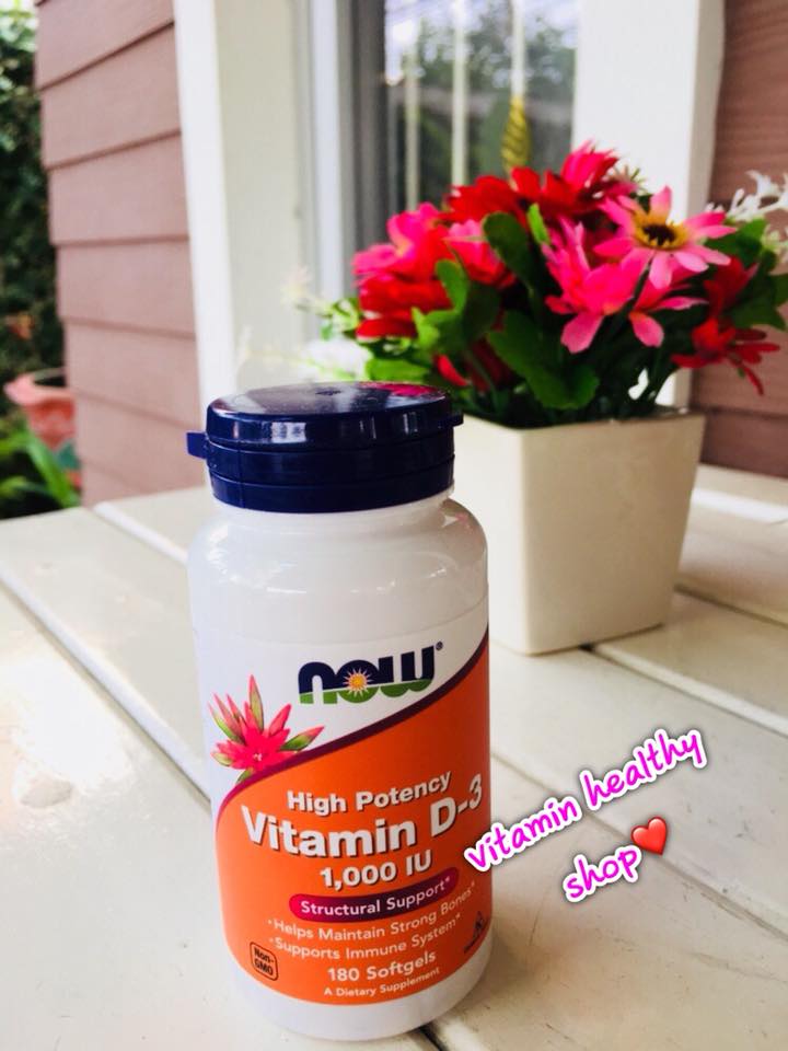Now foods vitamin D 1000IU 180 Softgels
