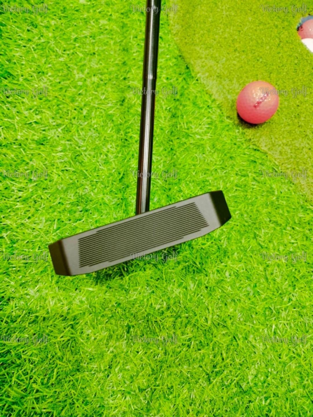 Putter L.A.B. GOLF DF3 Lie 69° Length 35“ ( Matte Black Premium Steel )/ ( Grip Press Pistol 2.0 )