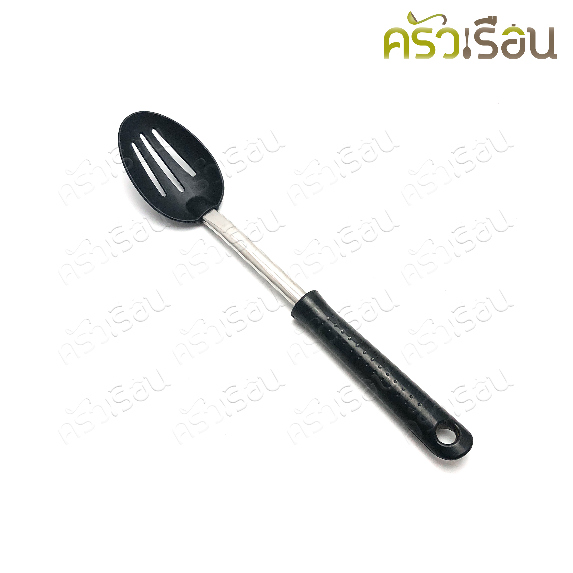 ZEBRA ทัพพีโปร่ง Nylon Healthy 34 x 6.6 CM. ตราหัวม้าลาย 103102