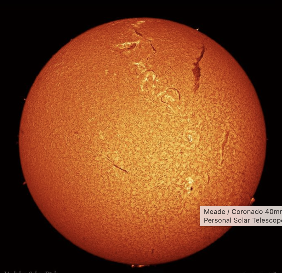 Coronado กล้องดูดวงอาทิตย์ PST 40
