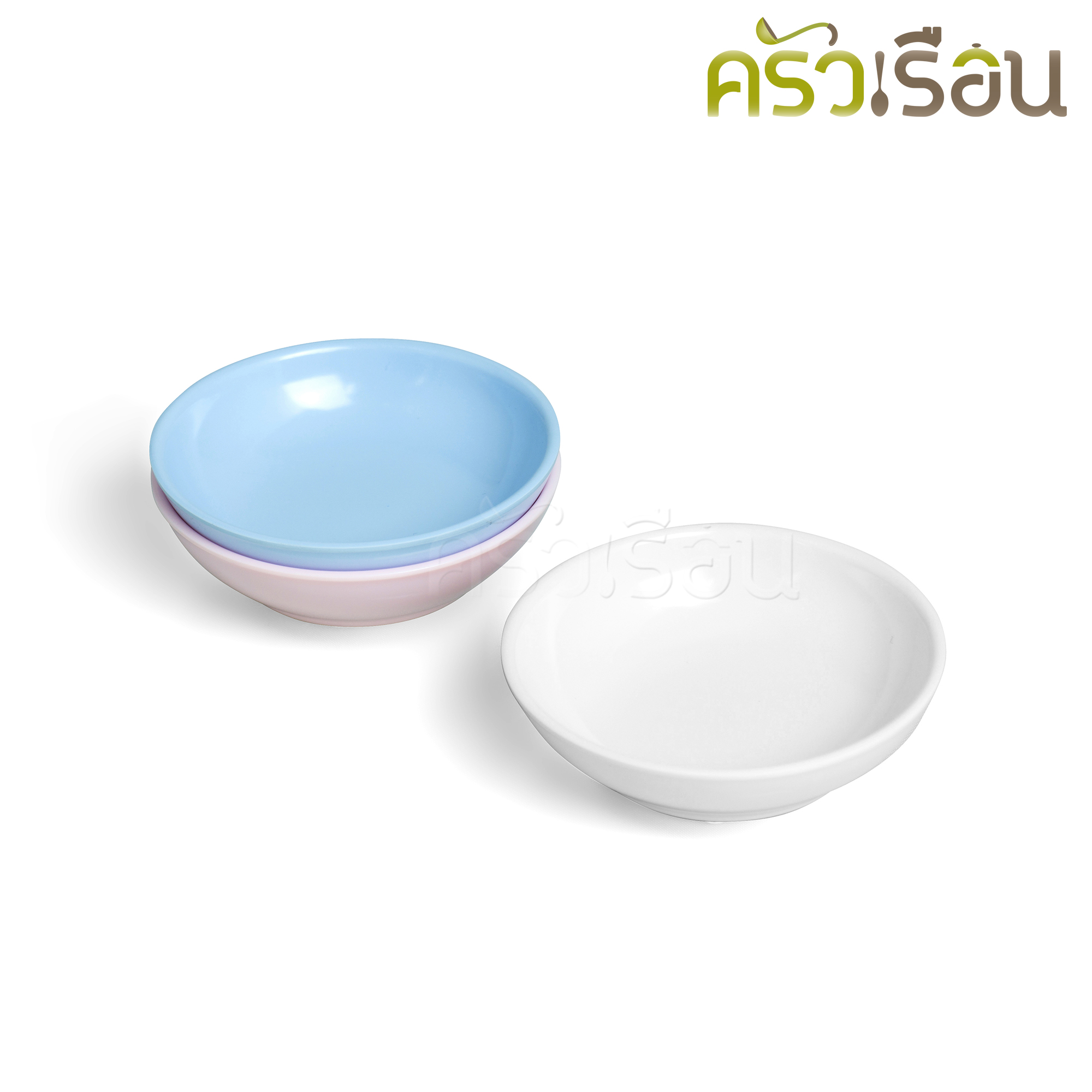 Unica ถ้วยน้ำจิ้ม กลม เมลามีน 3 นิ้ว [ วัดจริง 2.58 นิ้ว x 2 ซม.] D943-3 ราคาต่อใบ