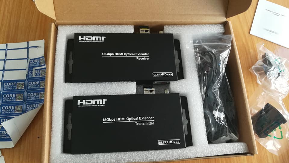 VACOTEK H-FB02 HDMI Fiber Optical Extender 4K 1Km