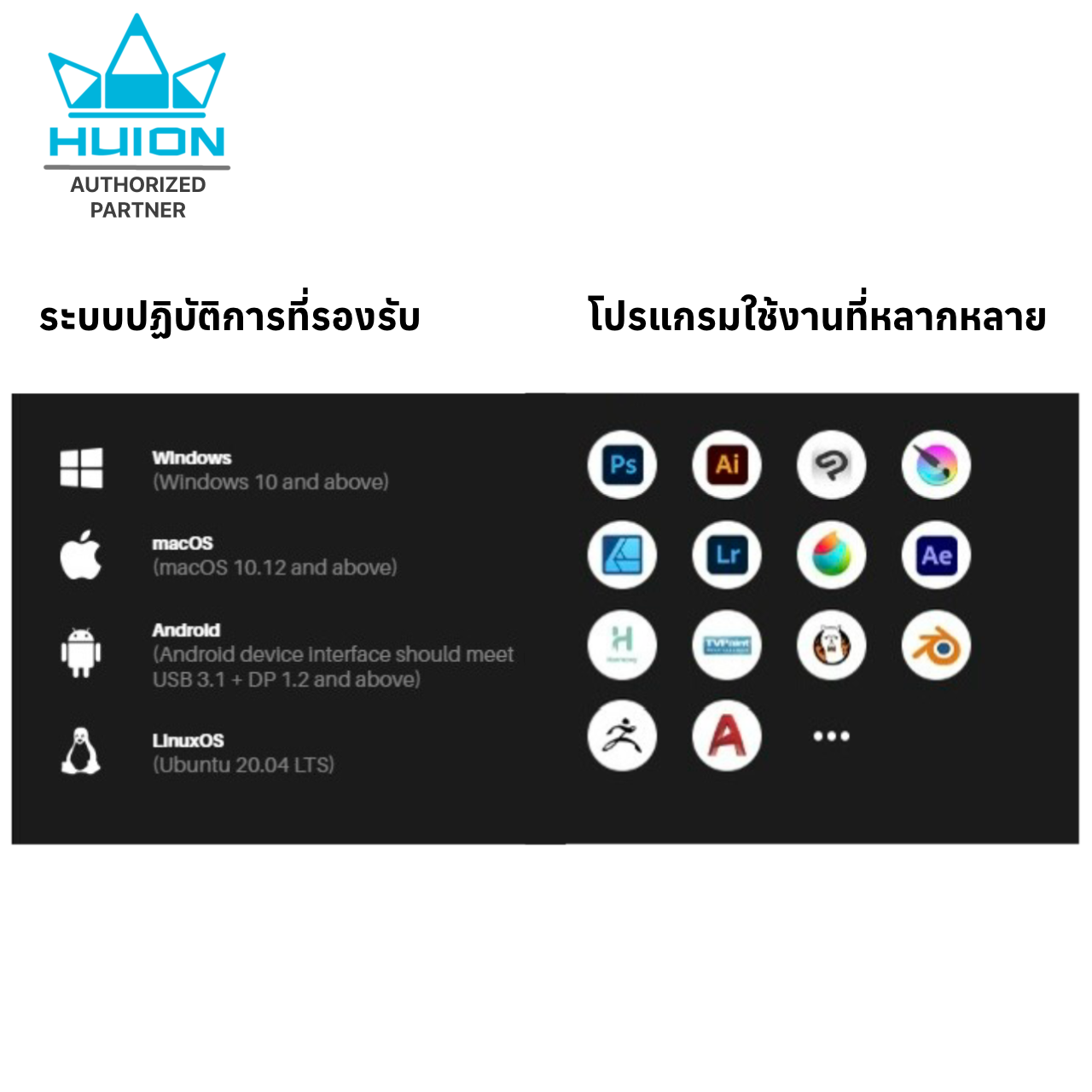 Huion PenDisplay Kamvas Pro27(4K)ใหม่!! Touch Screen(ประกัน2ปี-มีศูนย์ไทย)เมาส์ปากกาพร้อมหน้าจอสำหรับวาดภาพ Kamvas Pro27(4K)