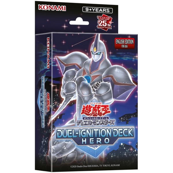 Konami Yu-Gi-Oh! Asia English Duel-Ignition Deck - Hero (DI01-AE) 4988602178005 (การ์ดยูกิ)